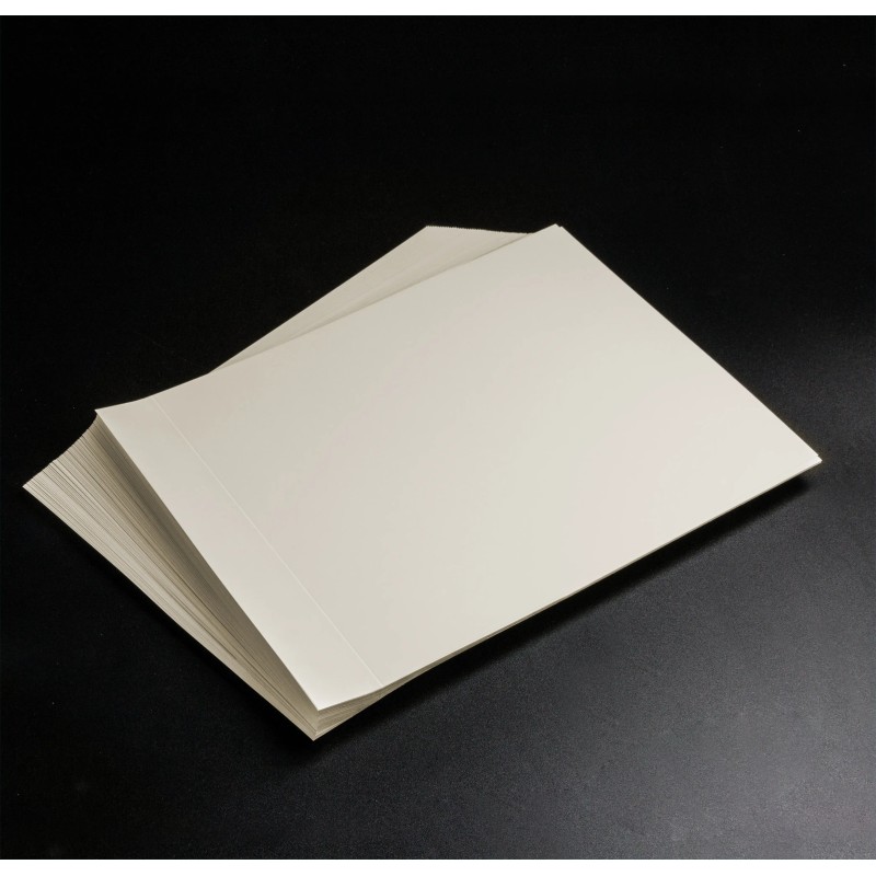 Ramette de 100 feuilles ivoires A4 horizontal rainées | Impression Menu