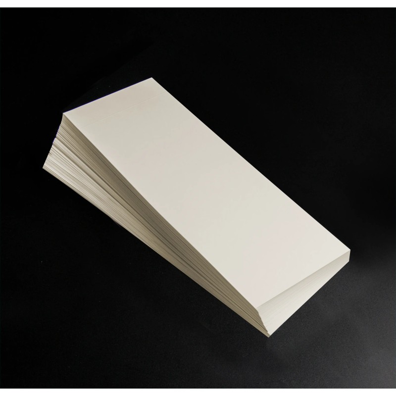 Ramette de 100 feuilles ivoires demi-A4 rainées | Impression Menu