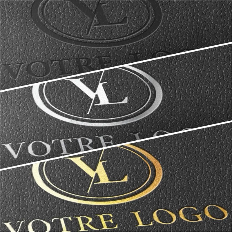 Planche Porte-Menu A5 texture cuir | Impression Menu