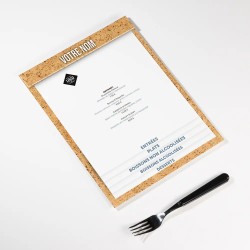 Planche Porte-Menu A4 Liège