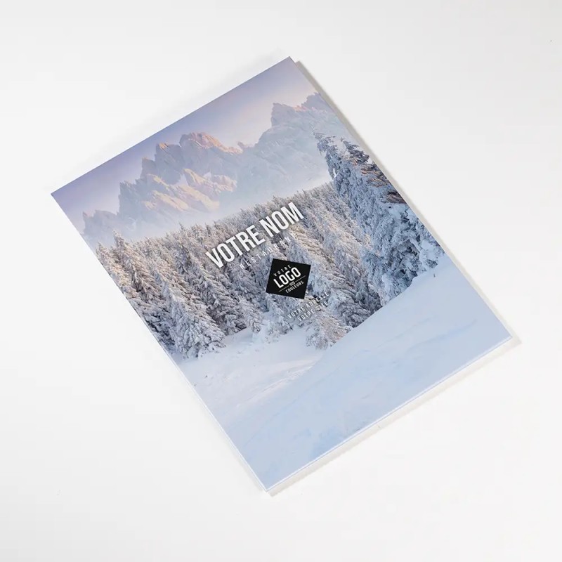 Planche Porte-Menu A4 Montagne | Impression Menu