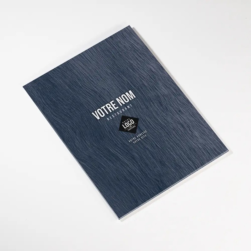 Planche Porte-Menu A4 Texture | Impression Menu