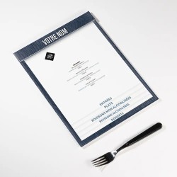 Planche Porte-Menu A4 Texture