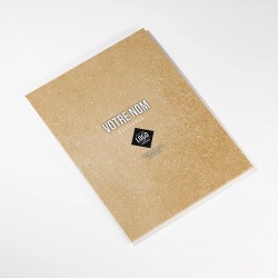 Planche Porte-Menu A4 Patine | Impression Menu