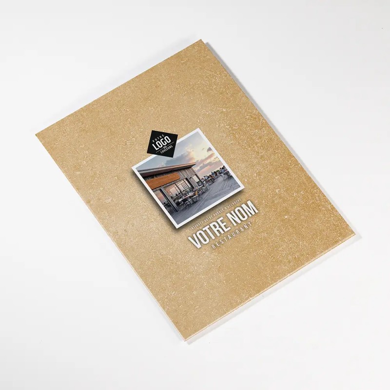 Planche Porte-Menu A4 Patine | Impression Menu