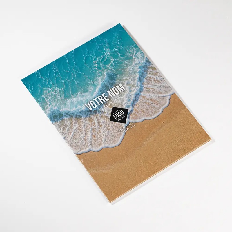 Planche Porte-Menu A4 Bord de mer | Impression Menu