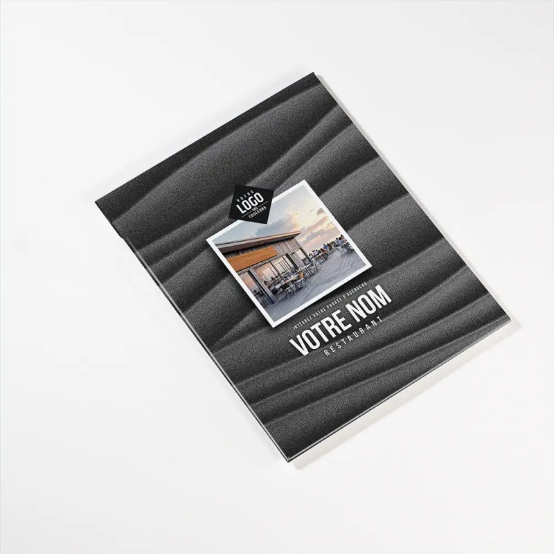 Planche Porte-Menu A5 Design | Impression Menu