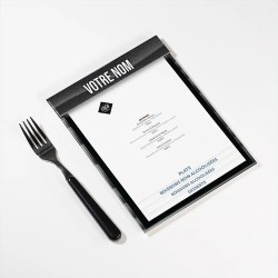 Planche Porte-Menu A5 Design