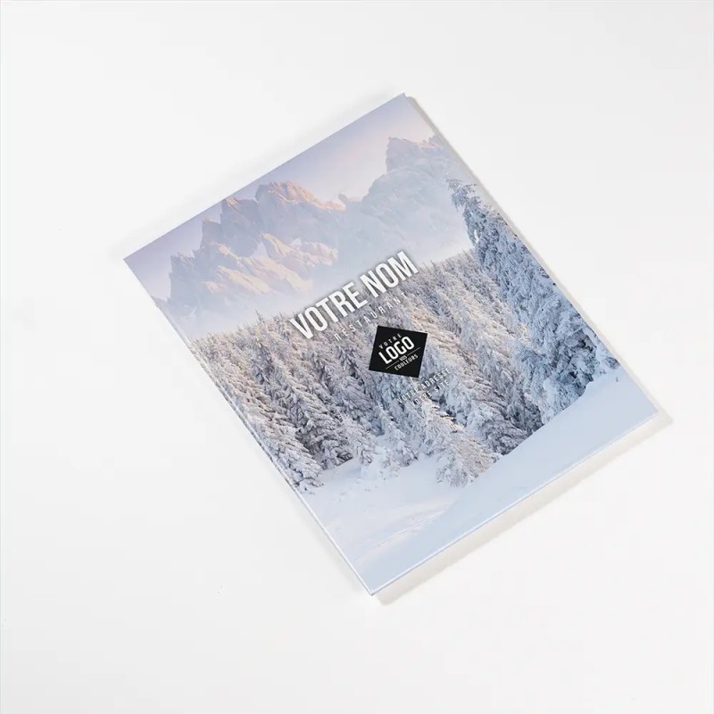 Planche Porte-Menu A5 Montagne | Impression Menu
