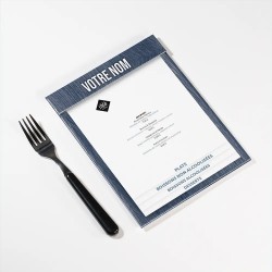 Planche Porte-Menu A5 Texture