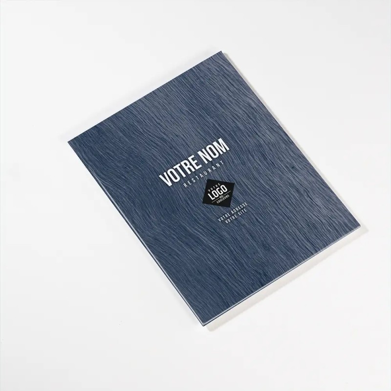 Planche Porte-Menu A5 Texture | Impression Menu