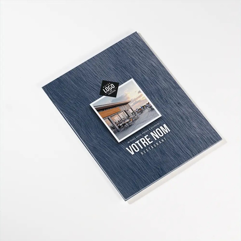 Planche Porte-Menu A5 Texture | Impression Menu