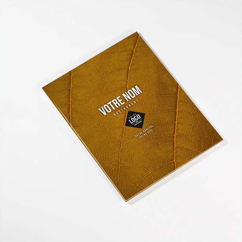 Planche Porte-Menu A5 Nervure | Impression Menu