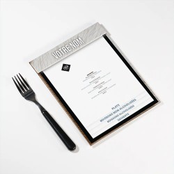 Planche Porte-Menu A5 Vache