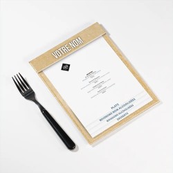 Planche Porte-Menu A5 Patine