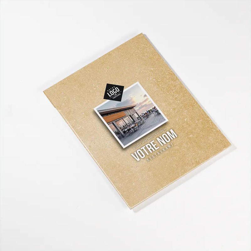 Planche Porte-Menu A5 Patine | Impression Menu