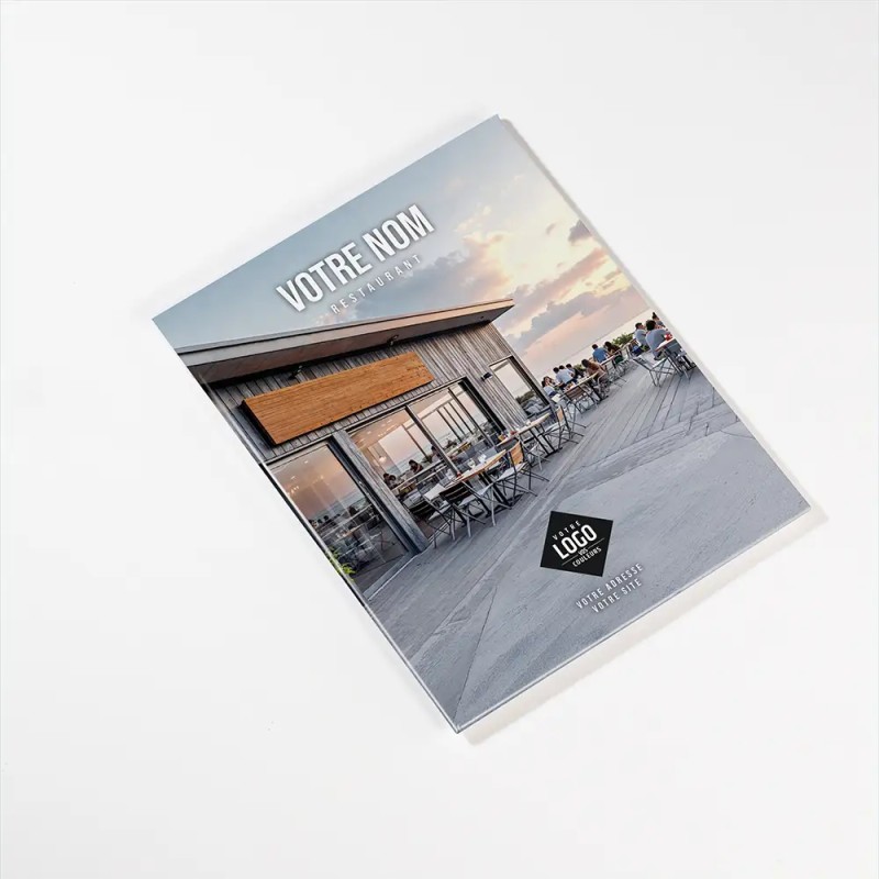 Planche Porte-Menu A5 Votre Photo | Impression Menu