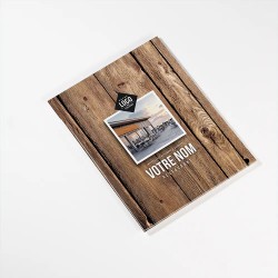 Planche Porte-Menu A5 Bois | Impression Menu