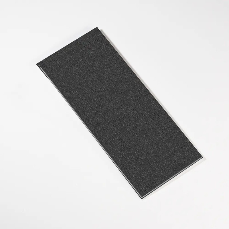 Planche Porte-Menu demi-A4 texture cuir | Impression Menu