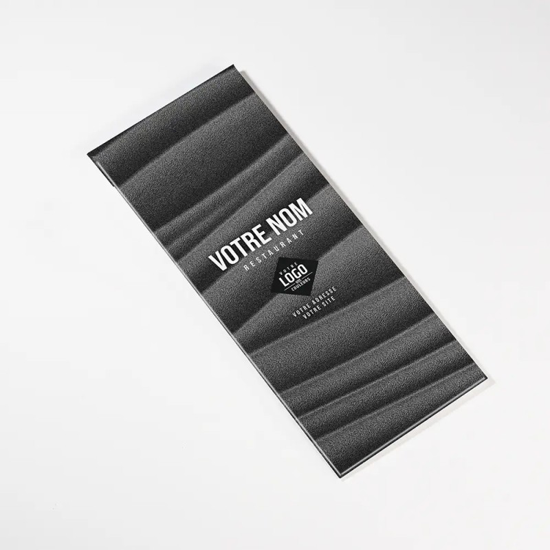 Planche Porte-Menu demi-A4 Design | Impression Menu