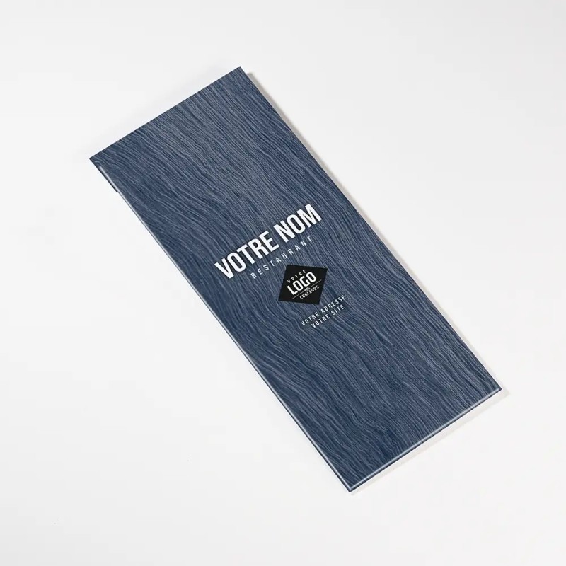 Planche Porte-Menu demi-A4 Texture | Impression Menu