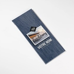 Planche Porte-Menu demi-A4 Texture | Impression Menu