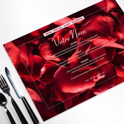 Set de Table Saint Valentin...