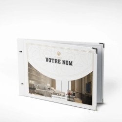 Room directory A4 horizontal Reliure vis Deauville