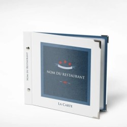 Protège-menu Carré Reliure vis Cadre