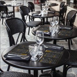 Set de Table medium brasserie & jeux Imprimé Couleur Recto Verso | Impression Menu