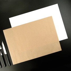 Sets de Table A3 Neutres – Blanc ou Kraft