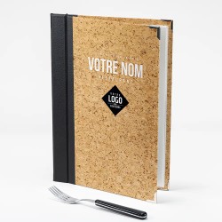 Protège-menu personnalisable sur les 4 faces 100 % à votre image.