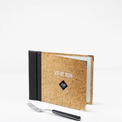 Protège menu A5 horizontal reliure aimantée Liege