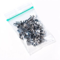 Lot de 20 vis Nickel / pour 10 Protège-menu