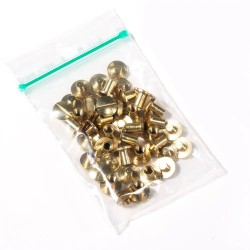 Lot de 20 vis Dorée / pour 10 Protège-menu
