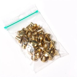 Lot de 20 vis Dorée / pour 10 Protège-menu