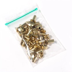 Lot de 20 vis Dorée / pour 10 Protège-menu