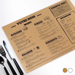 Set de Table brasserie...