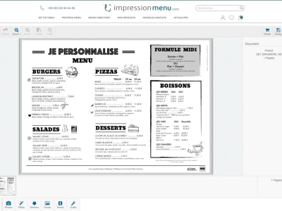 Comment créer facilement votre protège-menu personnalisable ?